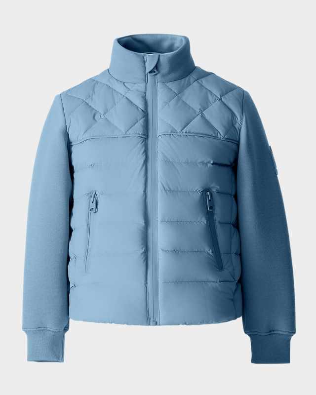 Kid's Audel Quilted Down Jacket, Size 8-14